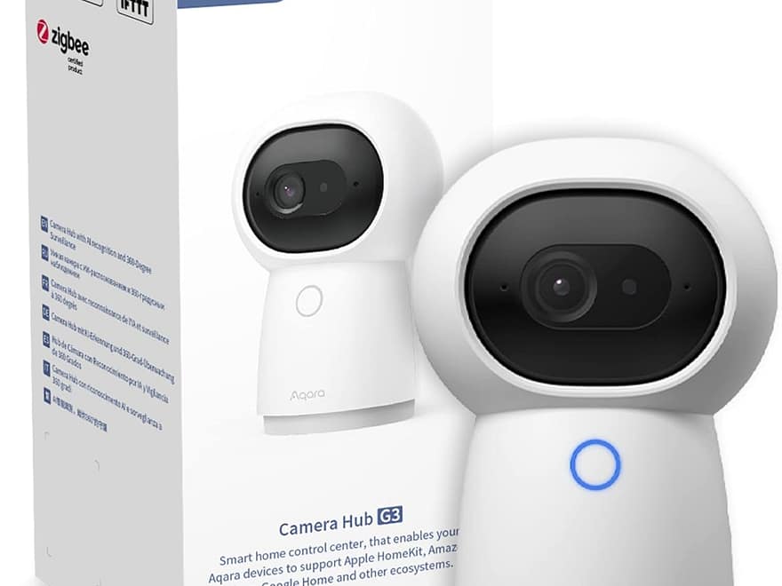 Aqara Camera Hub G3 2K indoor security camera and smart home hub