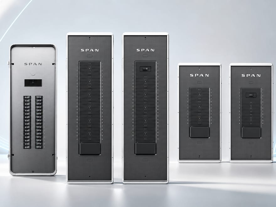 SPAN smart electrical panel for home energy management and circuit control