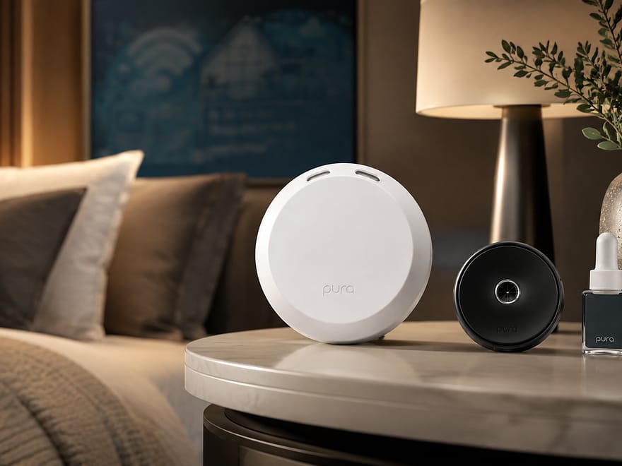 Pura Home v5 smart fragrance diffuser for medium rooms
