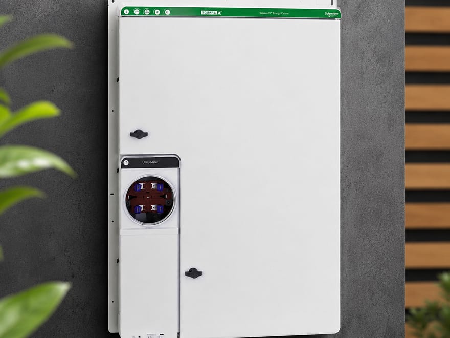 Square D smart electrical panel for home energy management