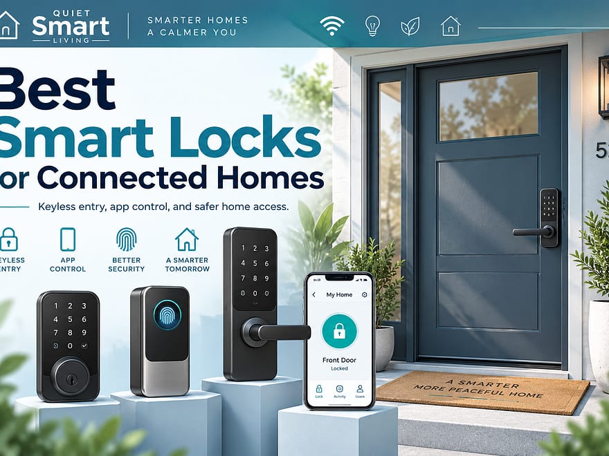 Best smart locks for connected homes with keyless entry, app control and front-door access